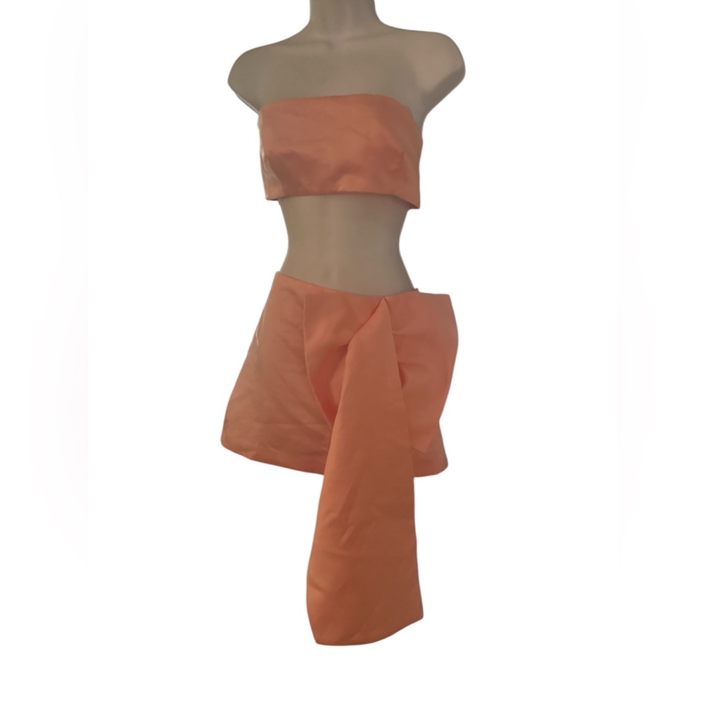 ZARA MINI DKIRT AND BAND TOP